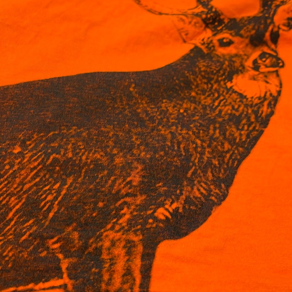 Blaze orange Deer shirt